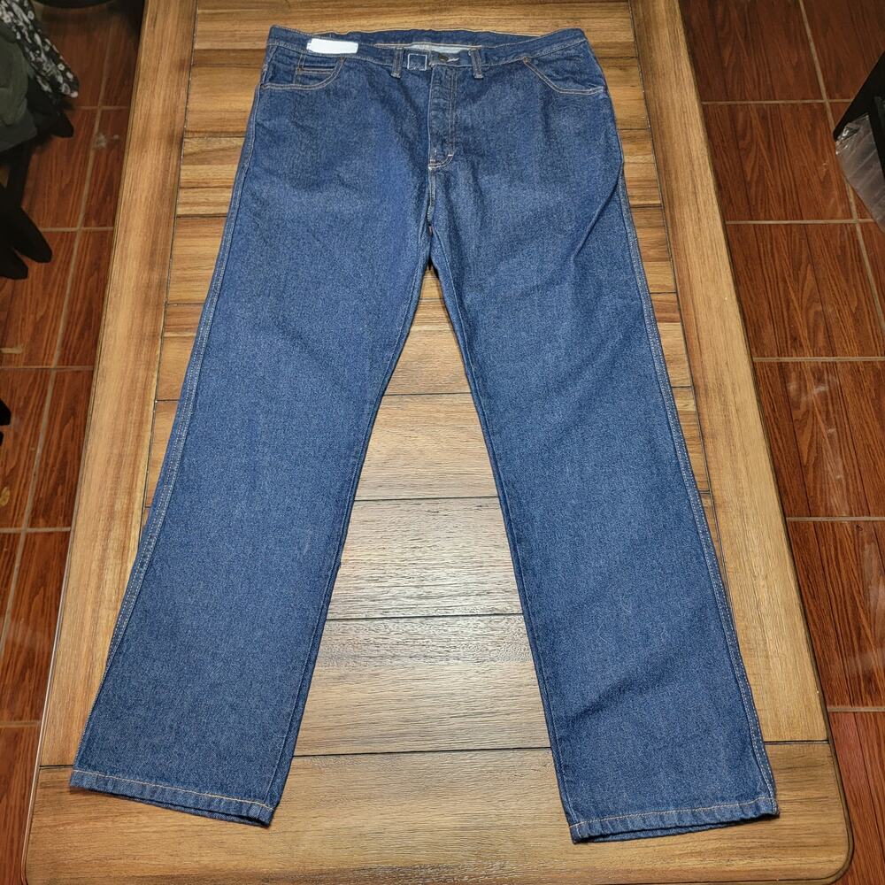 Double Knot Straight Denim Jeans - Size 38 X 32